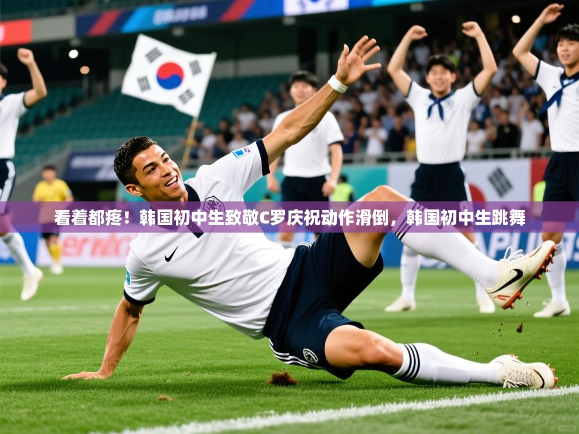 2025澳客体育彩票网看着都疼！韩国初中生致敬C罗庆祝动作滑倒，韩国初中生跳舞